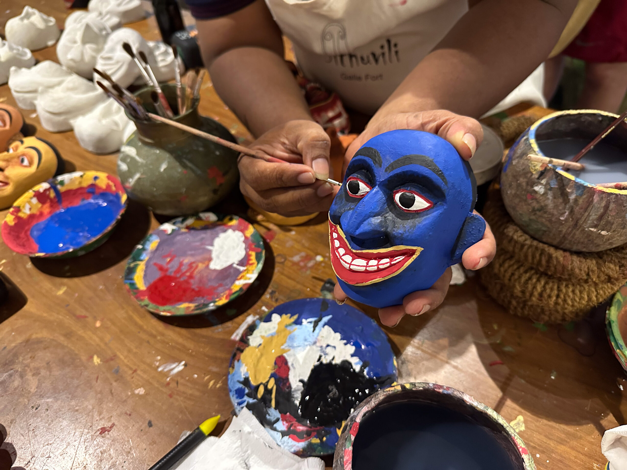Authentic cultural encounters Sri Lanka traditional mask painting